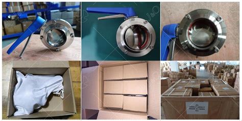 Sanitary Butterfly Valve Weld China Jando Fluid Control