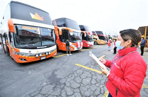 EL INDECOPI SUPERVISÓ 13 EMPRESAS DE TRANSPORTE INTERPROVINCIAL EN