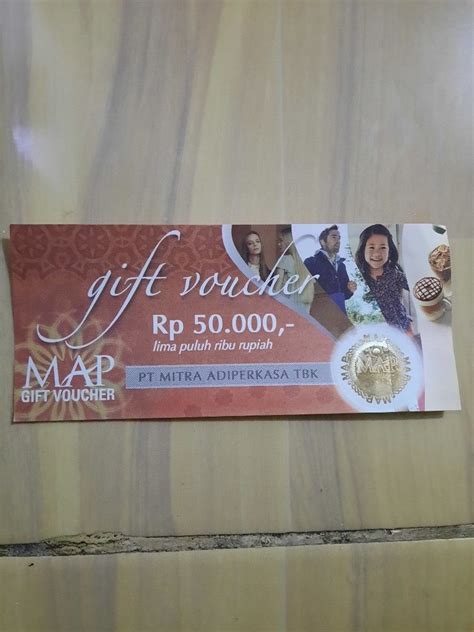 T Voucher Map Tiket And Voucher Kartu Hadiah And Voucher Di Carousell