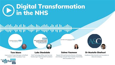 Evo NHS 39 Discussing NHS Digital Transformation Evolution