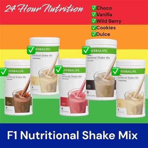 HERBALIFE NUTRITIONAL SHAKE MIX ALL FLAVORS Lazada PH