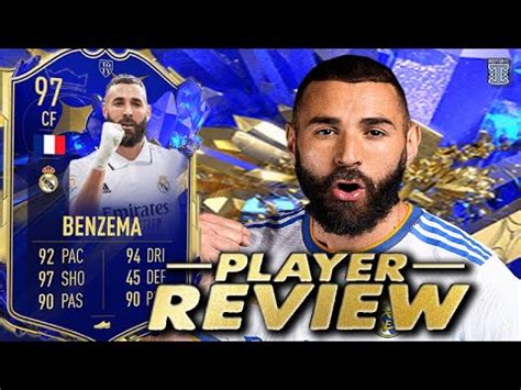 Toty Benzema Player Review Team Of The Year Benzema Fifa