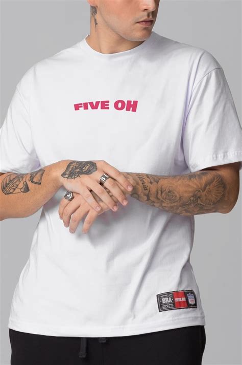 Camiseta Masculina Oversized Five Oh Streetwear