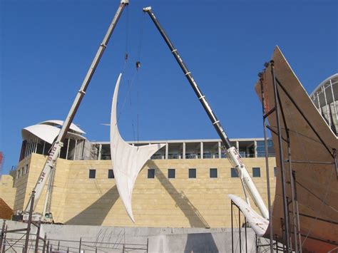 The composite roof of Yitzhak Rabin Memorial Centre, Tel Aviv - Solico