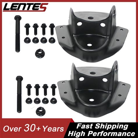 Pair Rear Leaf Spring Forward Mounting Bracket 722 045 For 1988 1999 Chevy Gmc Ebay