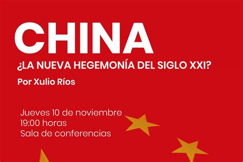 China la nueva hegemonía del siglo XXI Colegio Mayor Chaminade