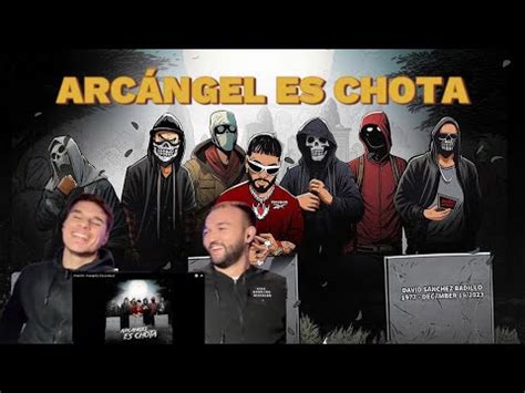 Reacci N Anuel Aa Arc Ngel Es Chota Tiraera Youtube