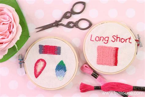 Long And Short Stitch Brick Stitch Easy Tutorial Treasurie