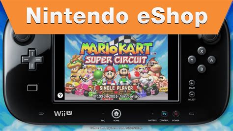 Nintendo EShop Mario Kart Super Circuit On The Wii U Virtual Console