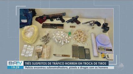 Suspeitos de tráfico de drogas morrem em confronto a polícia na