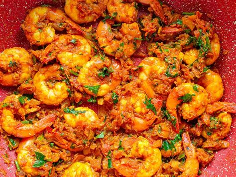 Easy Prawn Masala Fry Go Healthy Ever After