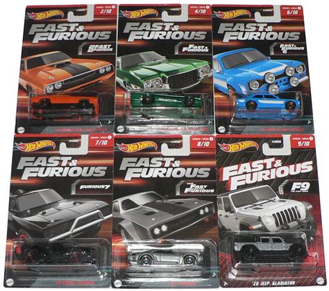 Hot Wheels Hnr Seria Fast Furious Szybcy I W Ciekli X Autek Allegro Pl
