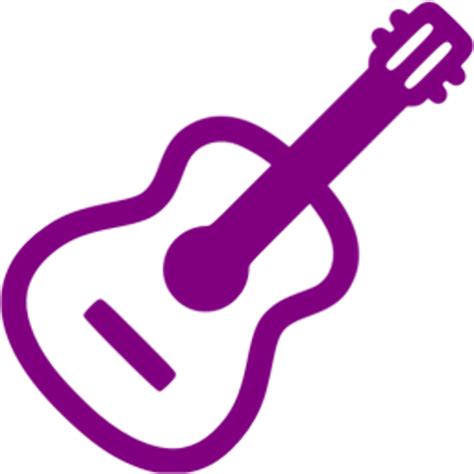 Download High Quality Guitar Clipart Purple Transparent Png Images