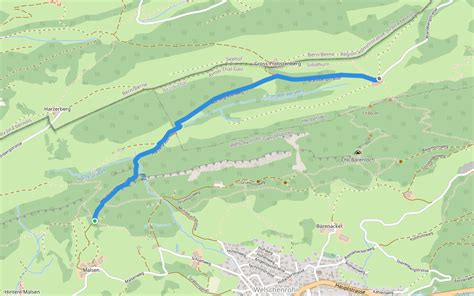 Hinter Brandberg Harzerstrasse Wander Und Laufweg Pacer