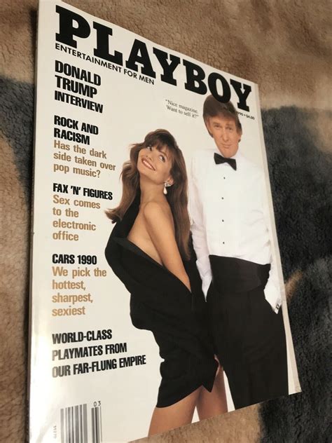 VINTAGE PLAYBOY MAGAZINE MARCH 1990 DONALD TRUMP MINT Values MAVIN