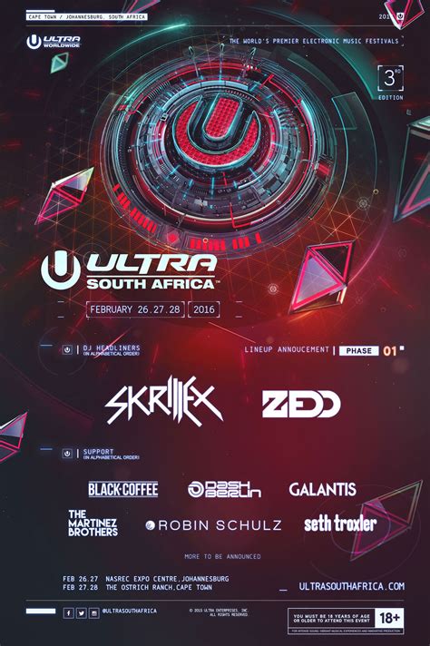 Ultra South Africa Announces Massive Phase One Lineup – Ultra South ...