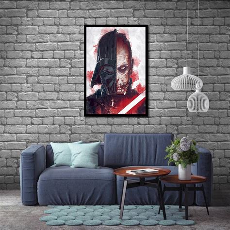 DARTH VADER Darth Vader Poster Darth Vader Digital Star - Etsy