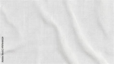 Texture White Linen On A Plain White Background Natural Linen Fabric