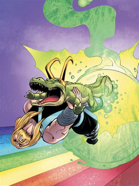 Marvel Comics Launches Alligator Loki Comic On Marvel Unlimited