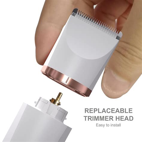 Olov Bikini Trimmer Women Cordless Wet And Dry Electric Lady Shaver Replaceable Ceramic Blade