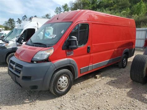 2017 Ram Promaster 3500 High 3c6urvjg4he535570 Bid History Bidcars