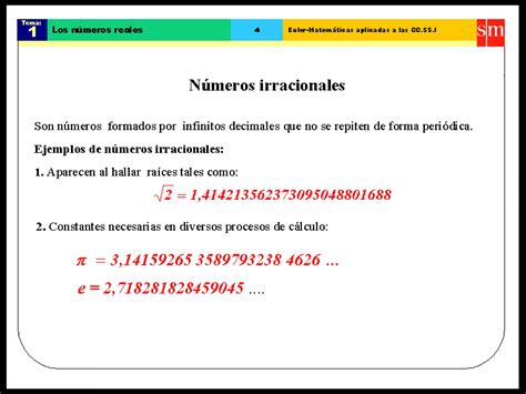 Los Números Reales Ppt Descarga Gratuita