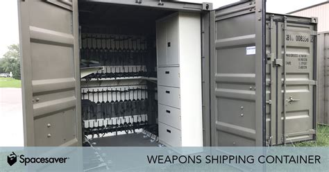 Weapons Shipping Container Secure Weapon Storage Solutions