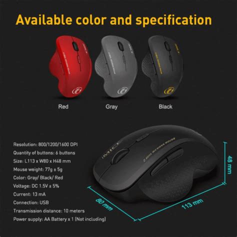 Mouse Inalambrico IMice Express Solutions