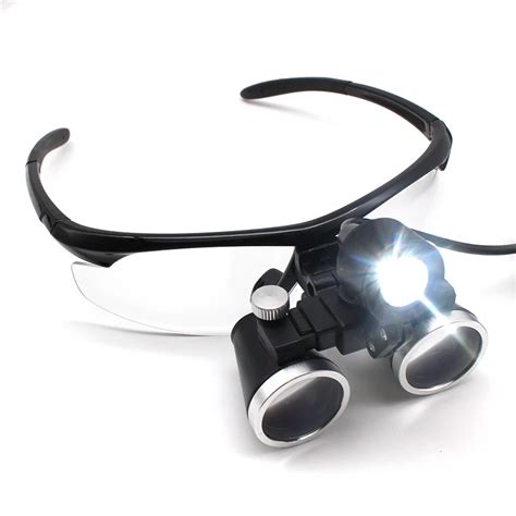 Binocular Dental Loupe Surgical Magnifier Dental Headlight Led Dentists