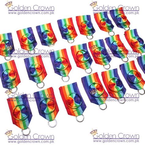 Colorful Ribbon Rosettes