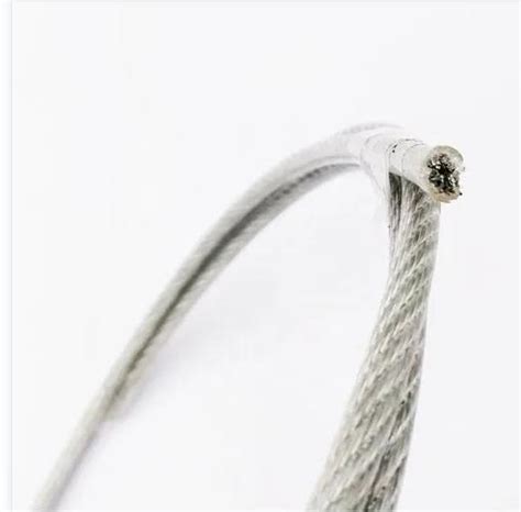 X X Hot Dip Galvanized Wire Rope Pvc Pe Nylon Coated Galvanized