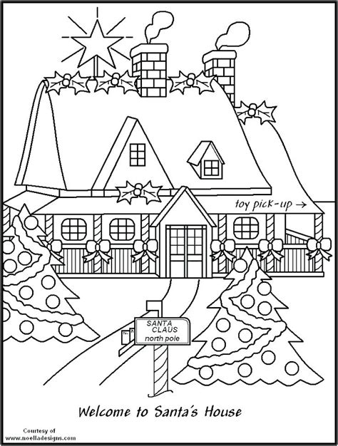 North Pole Coloring Pages At Free Printable