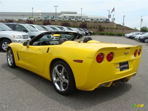 2007 Velocity Yellow Chevrolet Corvette Convertible 50601050 Photo 5