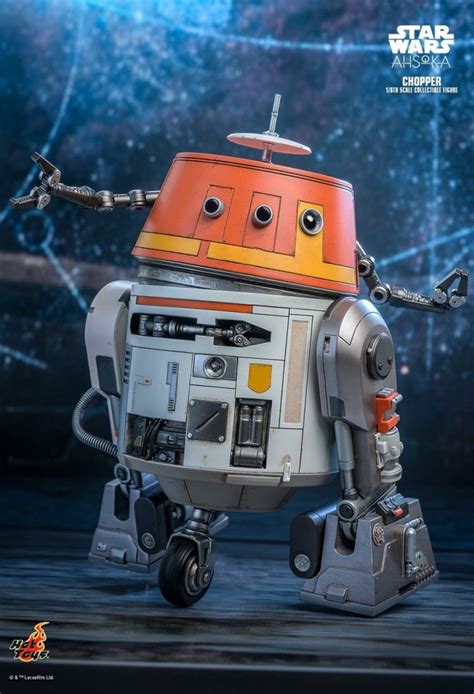 Chopper Figur Aus Der TV Serie Star Wars Ahsoka Von Hot Toys TMS112