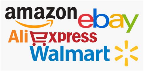 Dropshipping From Aliexpress Amazon Ebay And Walmart Ebay Amazon Walmart Aliexpress Hd Png