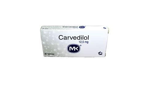 Carvedilol Mk 12 5 Mg 30 Comprim Uroccidente