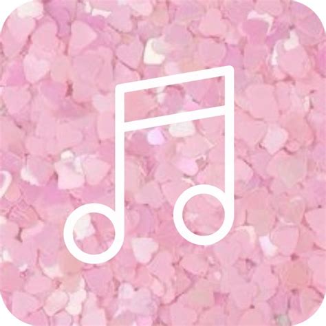 Apple Music icon Aesthetic Pink | Pink music, Iphone icon, Pastel pink ...