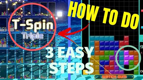 How To Do A T Spin Triple Tetris 99 Nintendo Switch In 3 Easy Steps