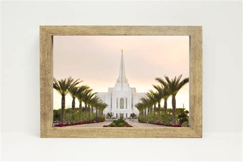 Gilbert, Arizona LDS Mormon Temple Horizontal - Etsy