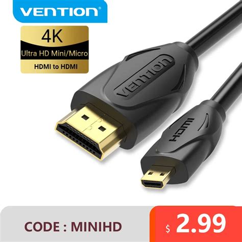 Vention Mini Hdmi Hdmi Hdmi M Vaa