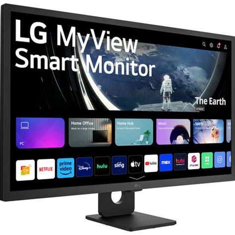 Lg Myview Smart Monitor Black Sr F B B H Photo Video