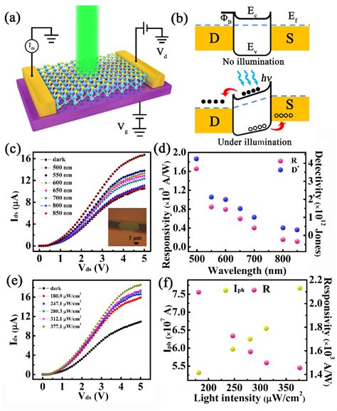 Photoelectronic properties of few layer α In2Se3 single crystals a