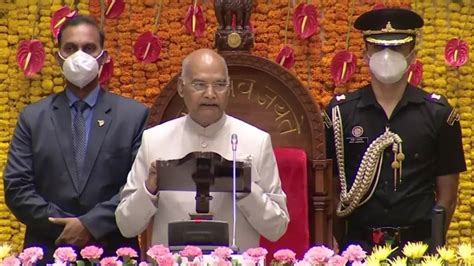 Outgoing President Ram Nath Kovind To Address Nation Tomorrow At Pm