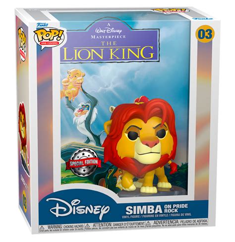 Funko Pop Vhs Covers Disney The Lion King Exclusive Simba On Pride