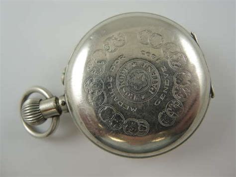 Swiss Patent Roskopf Half Hunter Pocket Watch C