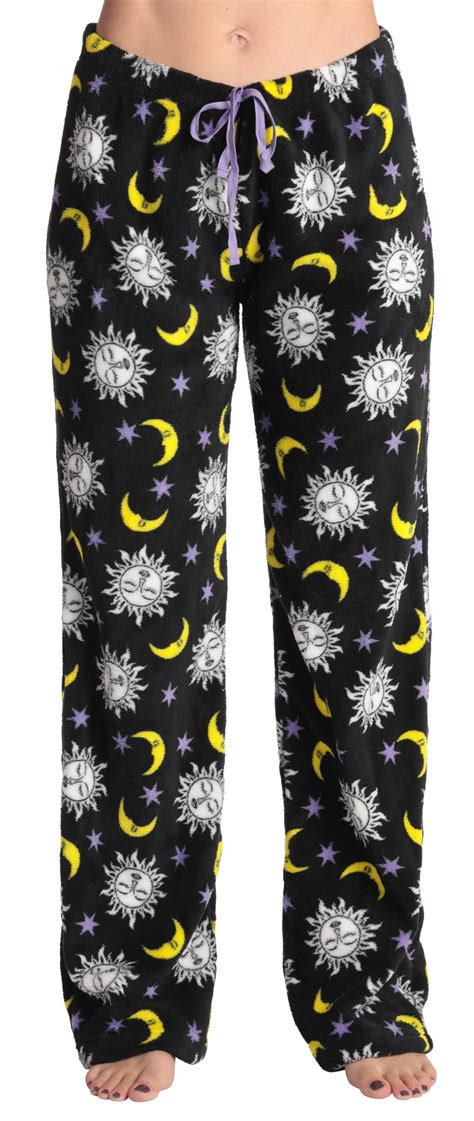 Just Love Womens Plush Pajama Pants 6339 V 10772 3x 3x Black Astro