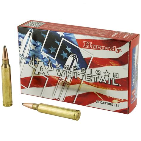 Hornady American Whitetail 300 Win Mag 180gr Soft Point Interlock 20 Rounds