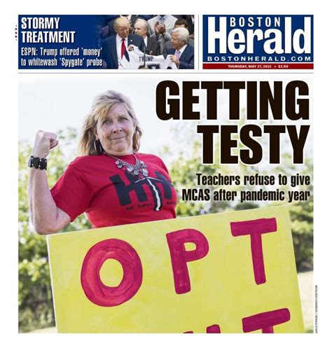 Boston Herald Front Page Gallery