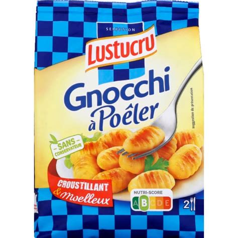 Lustucru Lustucru Sélection Gnocchi à Poêler 320g Monoprix fr