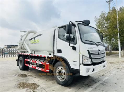 Customizable Foton Aumark X Lhd Rhd Liters Cbm M Sewage